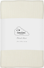 Sheet, Fitted, 70X140X15Cm Home Sleep Time Bed Sheets Cream Cam Cam Copenhagen
