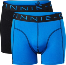 Vinnie-G Boxershorts 2-pack Black / Blue-XXL
