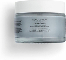 Rensende maske Revolution Skincare Charcoal (50 ml)