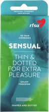 RFSU Sensual 10-pack Stimulerande Kondomer