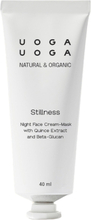 Uoga Uoga Stillness - Moisturising Night Face Cream-Mask With Quince Extract And Beta-Glucan 40 Ml Beauty WOMEN Skin Care Face Night Cream Nude Uoga Uoga*Betinget Tilbud
