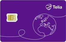 Startpaket Telia kontant Nummersatt Trippel-SIM