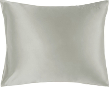 Mulberry Silk Pillowcase Home Textiles Bedtextiles Pillow Cases Grå Lenoites*Betinget Tilbud