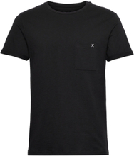 Kolding Organic Tee S/S T-shirts Short-sleeved Svart Clean Cut Copenhagen*Betinget Tilbud