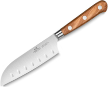 Santoku Knife Ideal Provence 13Cm Home Kitchen Knives & Accessories Santoku Knives Brown Lion Sabatier