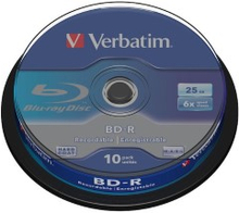 Verbatim Blu-ray-plater 10-pk.