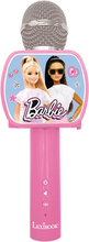 LEXIBOOK Barbie Bluetooth karaokemikrofon med indbygget højttaler og Smartphone stativ