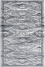 vidaXL Gångmatta grå orientalisk BCF 100x150 cm