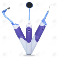 HTBE® Oral Tooth Hook Tool med LED-ljus Tandvård Plocka tandkrok för rengöring mellan tandsten