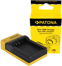 Slim micro-USB Charger Canon LP-E12 EOS M