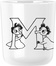 Moomin Abc Krus - M 0.2 L. Home Tableware Cups & Mugs Espresso Cups Hvit RIG-TIG*Betinget Tilbud