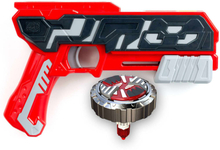 Silverlit Blaster Single Shot con Spinner Mad Firestorm Rosso
