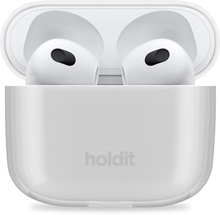 Holdit Apple AirPods (3. gen.) Seethru Case - Hvid