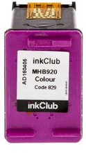 inkClub Mustepatruuna, korvaa HP 62XL, 3-väri, 415 sivua