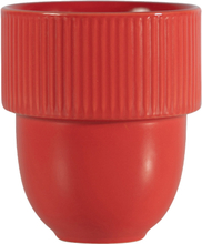 Sagaform - Inka kopp 27 cl rød