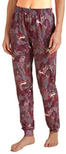 Calida Favourites Butterfly Sleep Pants Rød Mønster bomull Small Dame