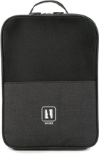 Multifunctional Travel Shoe Storage Bag Portable Multi-layer Shoe Box(Black)