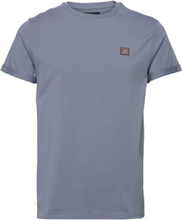 Basic Organic Tee T-shirts Short-sleeved Blå Clean Cut Copenhagen*Betinget Tilbud