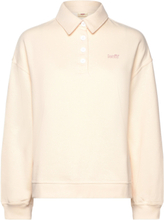 Stevie Sweatshirt White Smoke Tops T-shirts & Tops Polos Cream LEVI´S Women