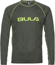Ribtech Crew Sweat-shirt Genser Kakigrønn Bula*Betinget Tilbud