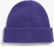 Soft knit beanie - Purple