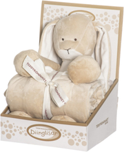 Diinglisar, Teether, Rabbit Gift Sets Beige Teddykompaniet