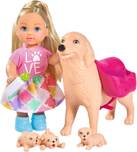 Evi Love Hundevakt Toys Dolls & Accessories Dolls Multi/mønstret Simba Toys*Betinget Tilbud