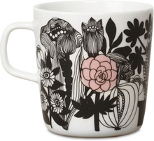Siirtolapuutarha Mug Home Tableware Cups & Mugs Tea Cups Black Marimekko Home