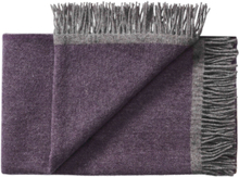 Alrø 140X240 Cm Home Textiles Cushions & Blankets Blankets & Throws Grey Silkeborg Uldspinderi
