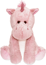 Unicorn Sitting Big Toys Soft Toys Stuffed Animals Rosa Einhorn*Betinget Tilbud
