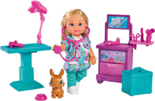 Evi Love - Doctor Evi Clinik Toys Dolls & Accessories Dolls Multi/mønstret Simba Toys*Betinget Tilbud