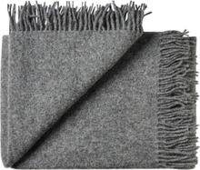 Season 130X200 Cm Home Textiles Cushions & Blankets Blankets & Throws Grey Silkeborg Uldspinderi
