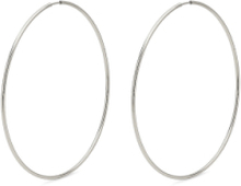 Sanne Accessories Jewellery Earrings Hoops Silver Pilgrim