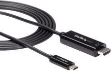 USB C til HDMI-adapter Startech CDP2HD2MBNL Sort (2 m)