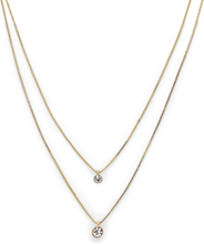 Lucia Accessories Jewellery Necklaces Dainty Necklaces Gold Pilgrim