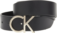 Ck Adj.logo Belt 3.5Cm Belte Svart Calvin Klein*Betinget Tilbud
