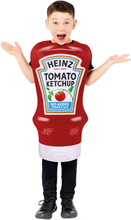 Heinz Ketchup Barn Maskeraddräkt - 3-7 år