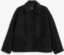 Textured jacket - Black