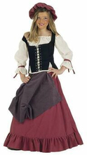 Kostume til børn Medieval Innkeeper Eliana - 3