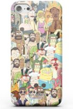 Rick and Morty Interdimentional TV Characters Phone Case for iPhone and Android - iPhone 11 Pro Max - Snap Case - Matte
