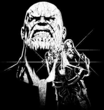 Marvel Avengers Infinity War Fierce Thanos T-Shirt – Schwarz - 3XL