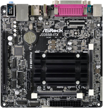 ASRock J3355B-ITX - Bundkortti - mini ITX - Intel Celeron J3355 - USB 3.0 - Gigabit LAN - onboard grafiikka - HD Audio (8-kanavainen)