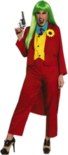 Mrs. Smile Joker Inspirert Kostyme til Dame - Strl S