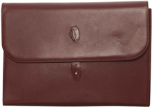 Pre-owned Leather Clutch Bag