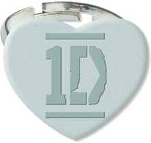 One Direction Ring: Silver Colour Heart