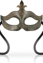 Ohmama Masks Fleur De Lis Eyemask Copper Maske