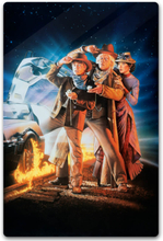 Zavvi Exclusive Limited Edition Back To The Future Part 3 Metal Poster - 40 X 60cm