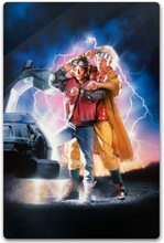 Zavvi Exclusive Limited Edition Back To The Future Part 2 Metal Poster - 40 X 60cm
