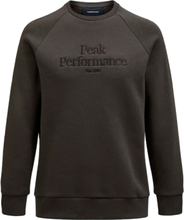 Peak Performance Original Crew Sweatshirt Olive Extreme