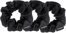 Silk Scrunchies 4 Cm Black Accessories Hair Accessories Scrunchies Black Cloud & Glow